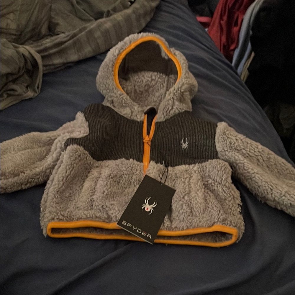 Baby boy spider jacket NWT